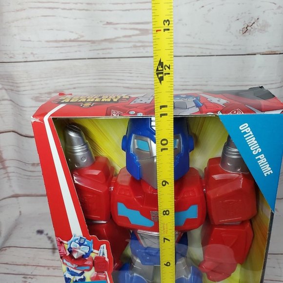 New Transformers Rescue Bots Academy Mega Mighties Optimus Prime Action Figure - Picture 12 of 12